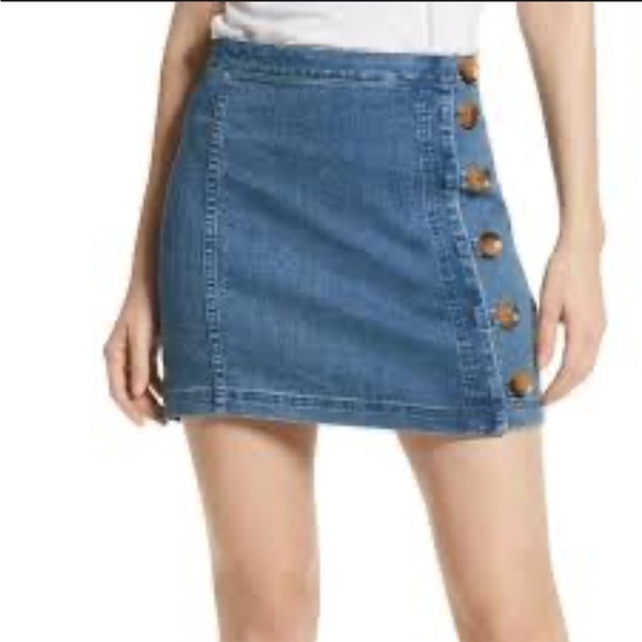 Free People Little Daisies Mini Skirt - Picture 2 of 6